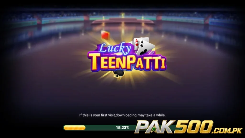 EC99App Lucky TeenPatti game loading screen