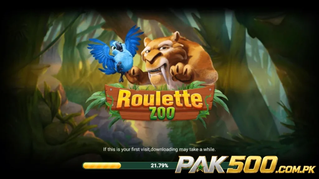 EC99App Roulette Zoo game loading screen